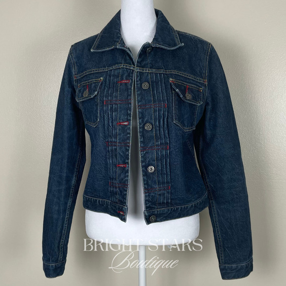 Rare Denim Jacket ALT Wash ASO Buffy Summers Buffy the Vampire Slayer Y2K Blue - Picture 5 of 11